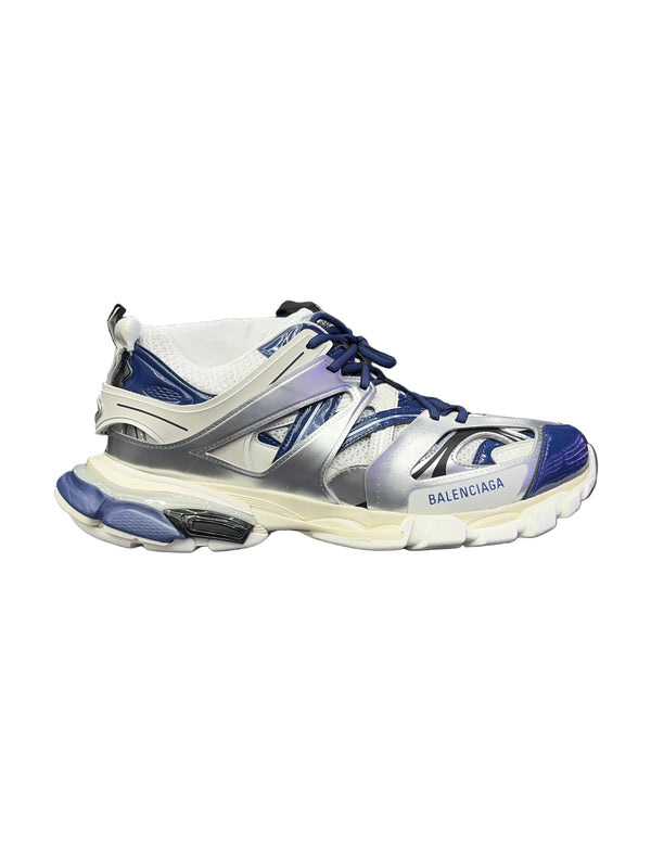Balenciaga Track LED Runner Metal Silver Dark Blue