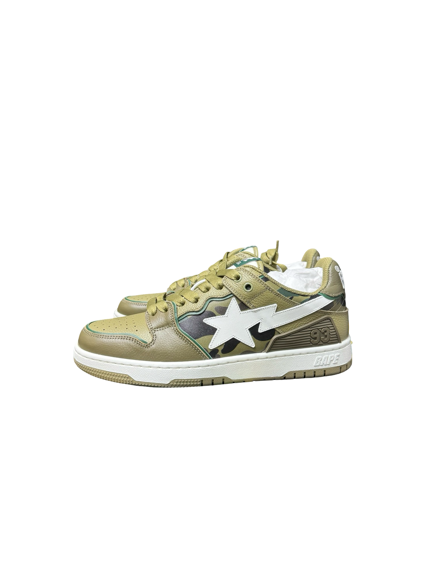 A Bathing Ape Sk8 Sta
Olive Drab Green Camo