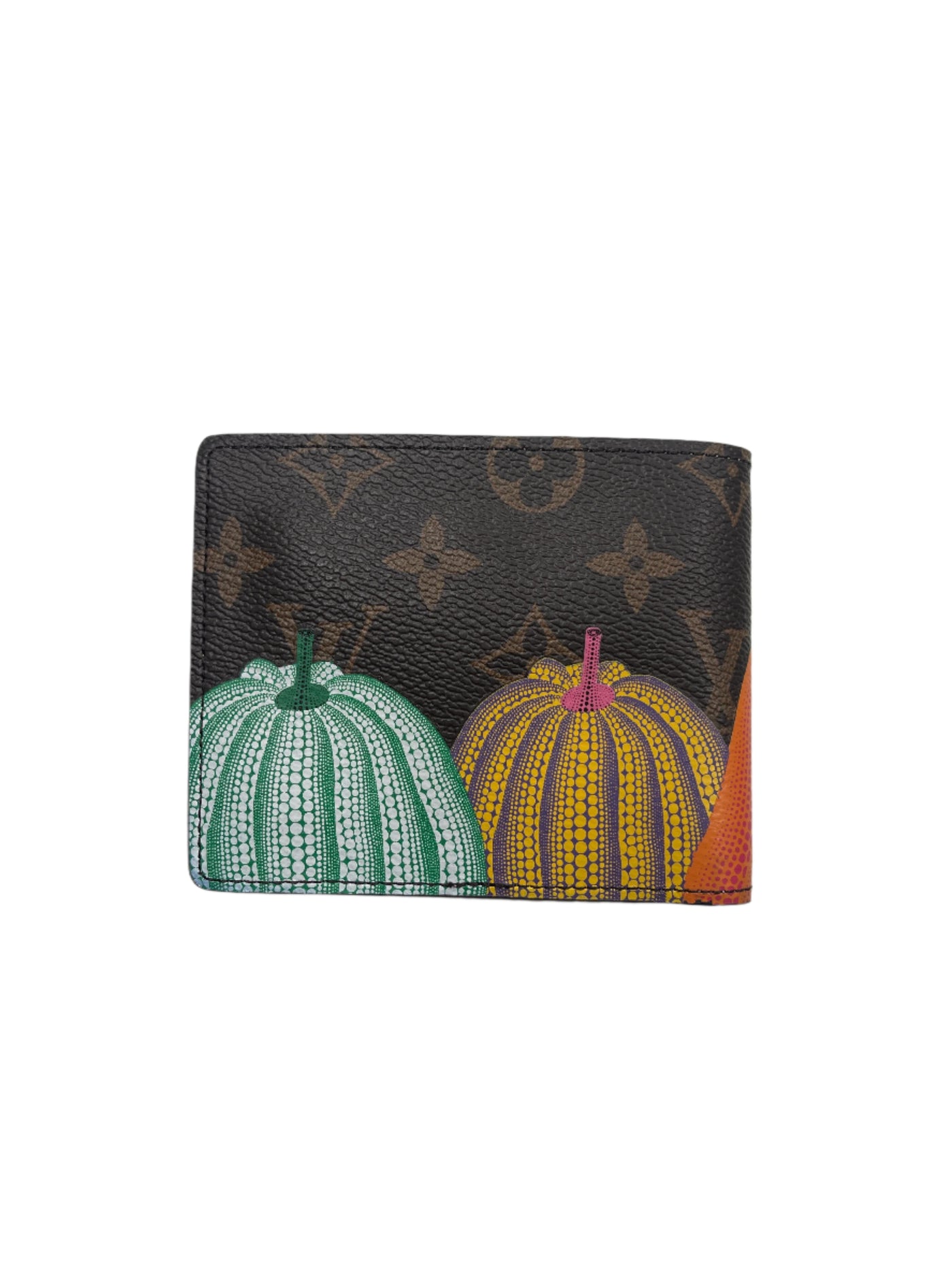 LV X Yayoi Kusama Pumpkin Bifold Wallet