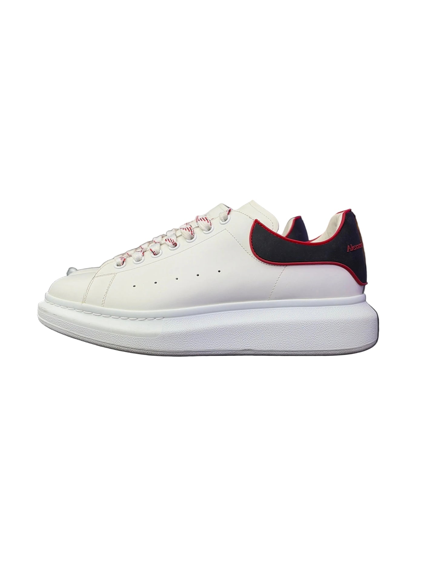 Alexander McQueen Oversized Sneaker White Black Lust Red
