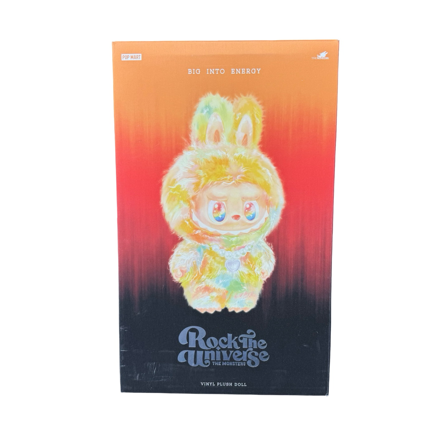 Pop Mart Labubu The Monsters Big Into Energy Vinyl Plush Doll