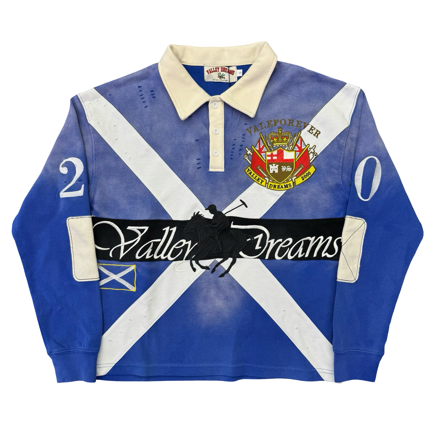 Vale Forever Legacy Rugby L/S Tee Blue