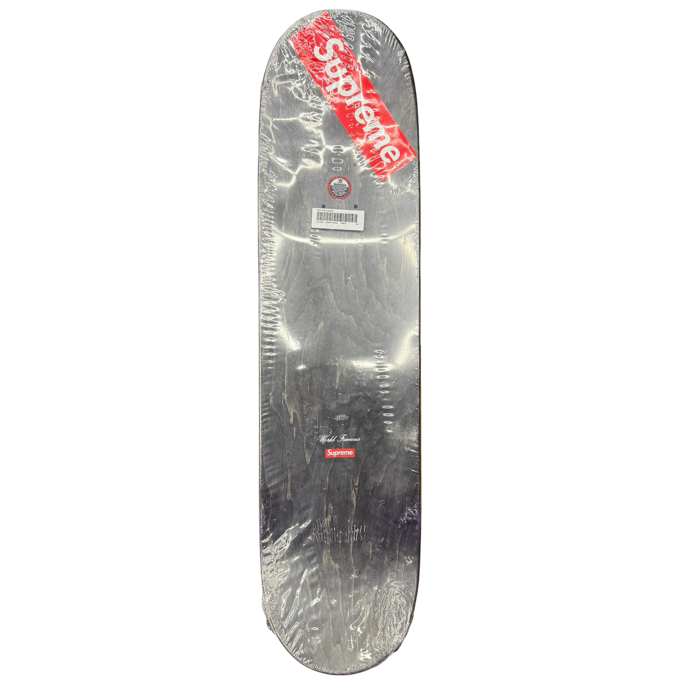 SS22 Supreme Paint Skateboard Deck White