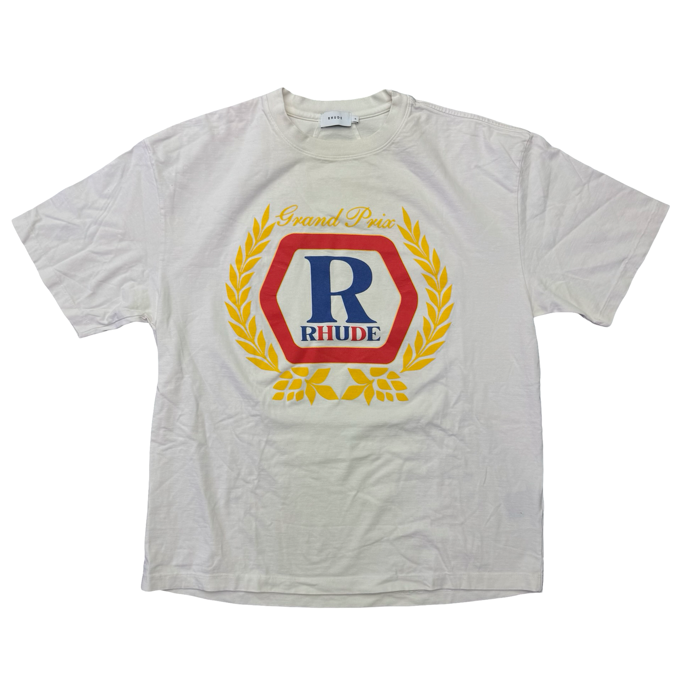 Rhude Hoops World Championship T-Shirt White