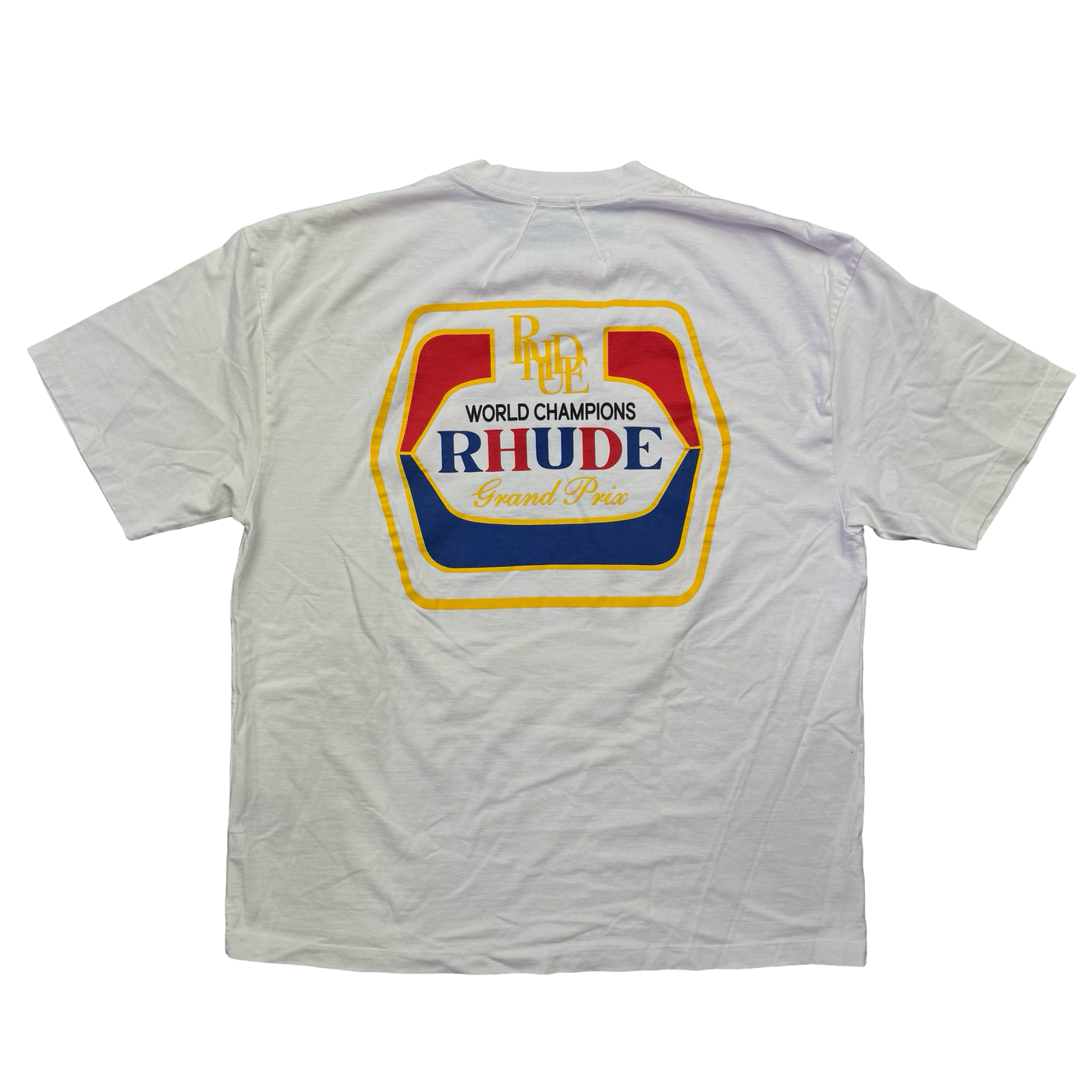Rhude Hoops World Championship T-Shirt White