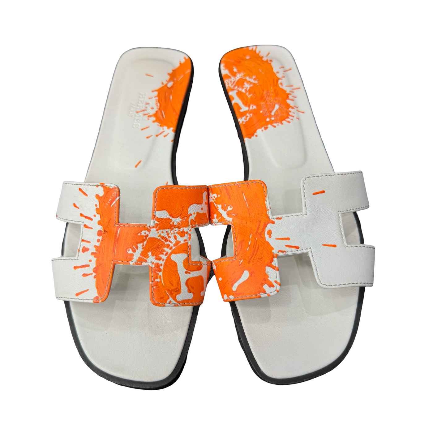 Hermès Oran Sandals Peinture Fraiche