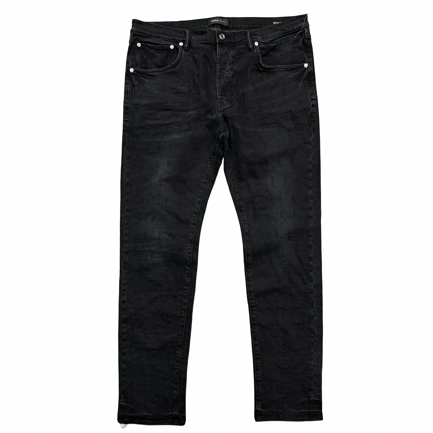 Purple Brand Stitch Jeans Black