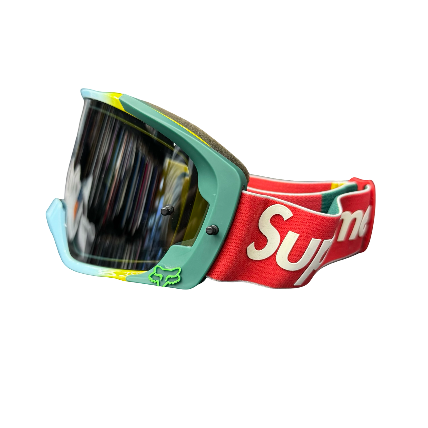FW19 Supreme x Honda Fox Racing Vue Goggles Moss