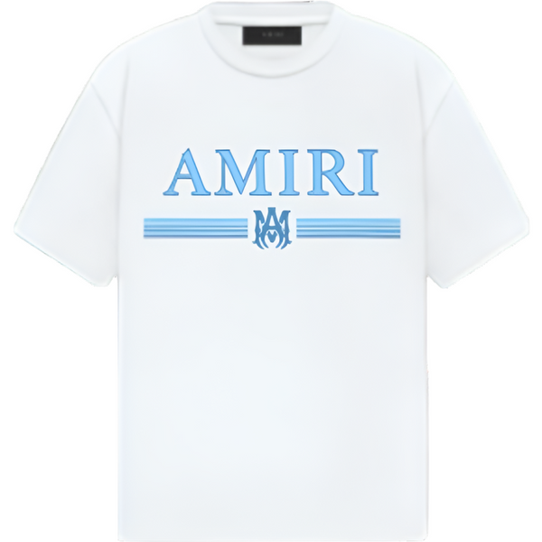 Amiri MA Bar Logo White T-Shirt