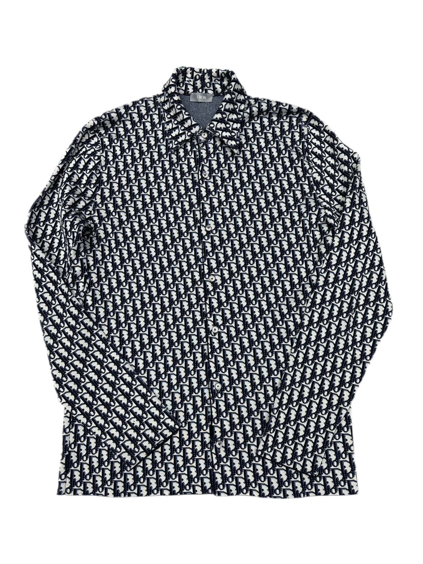 Dior Oblique Jacquard Button Up
