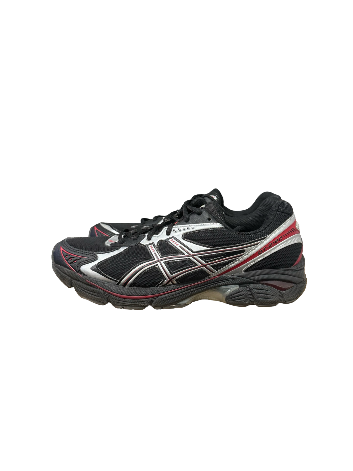 ASICS GT 2160 Black Pure Sliver Red