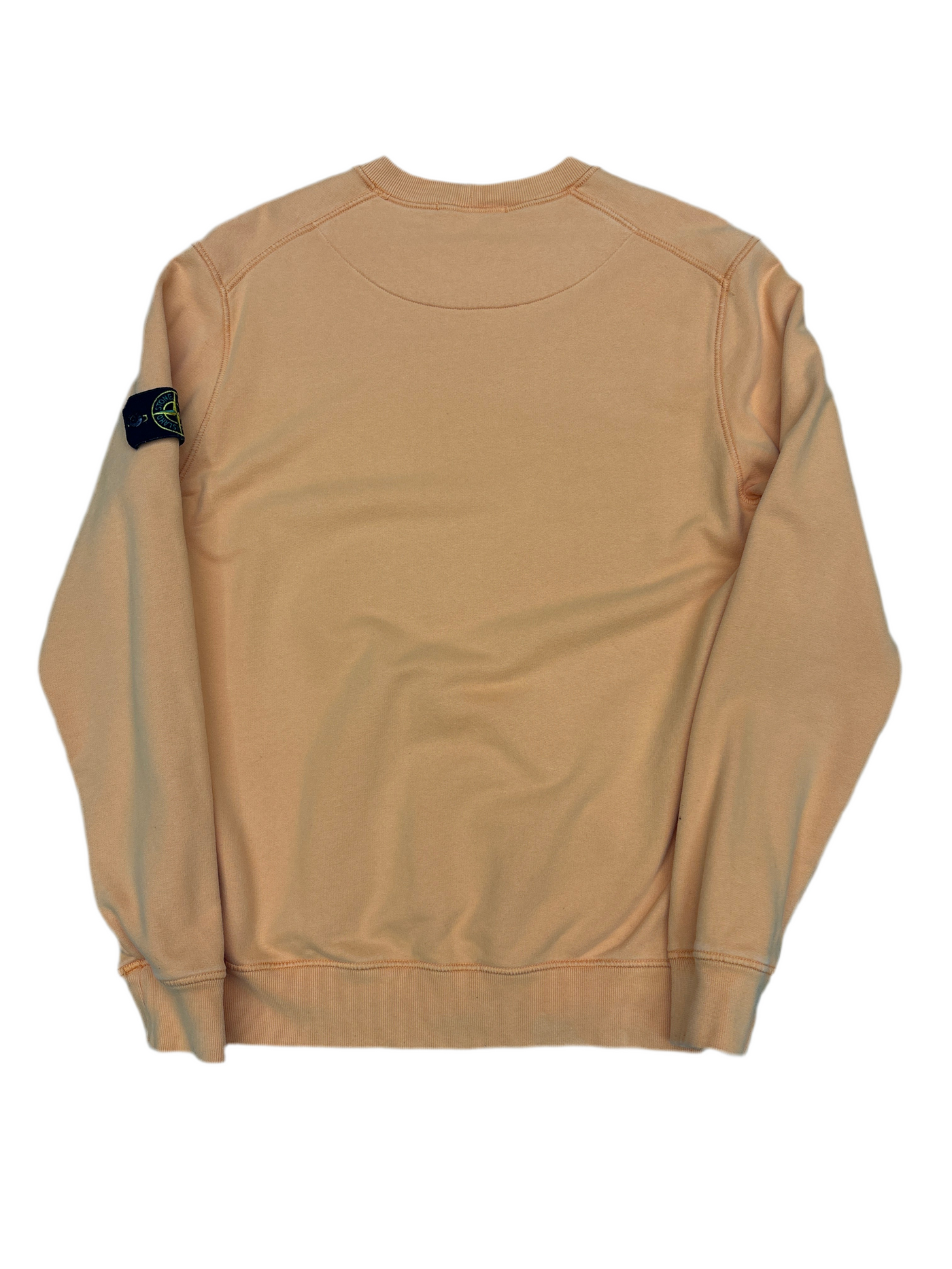 Stone Island Orange Crewneck