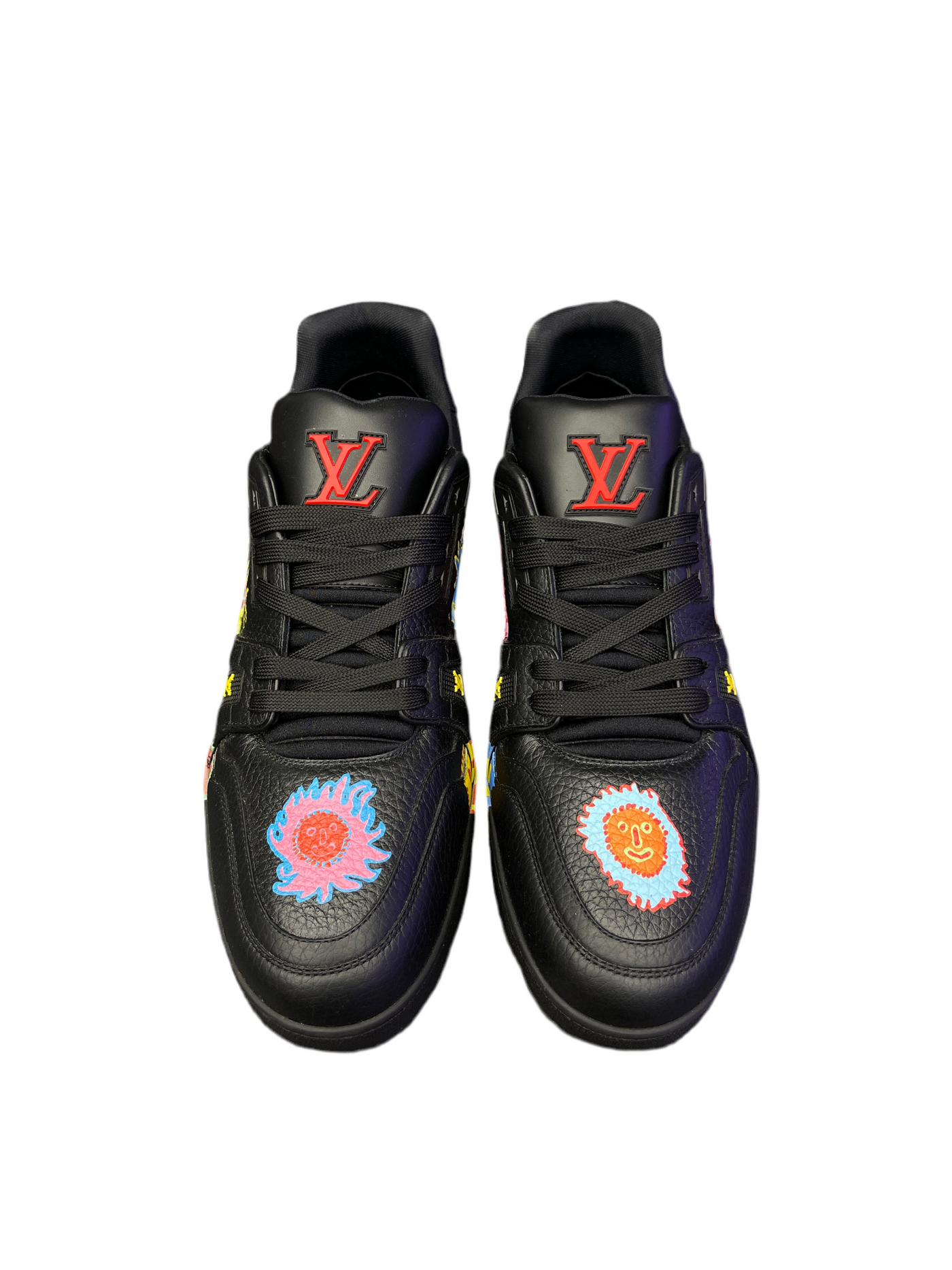 LV x Yayoi Kusama Trainers Black Print