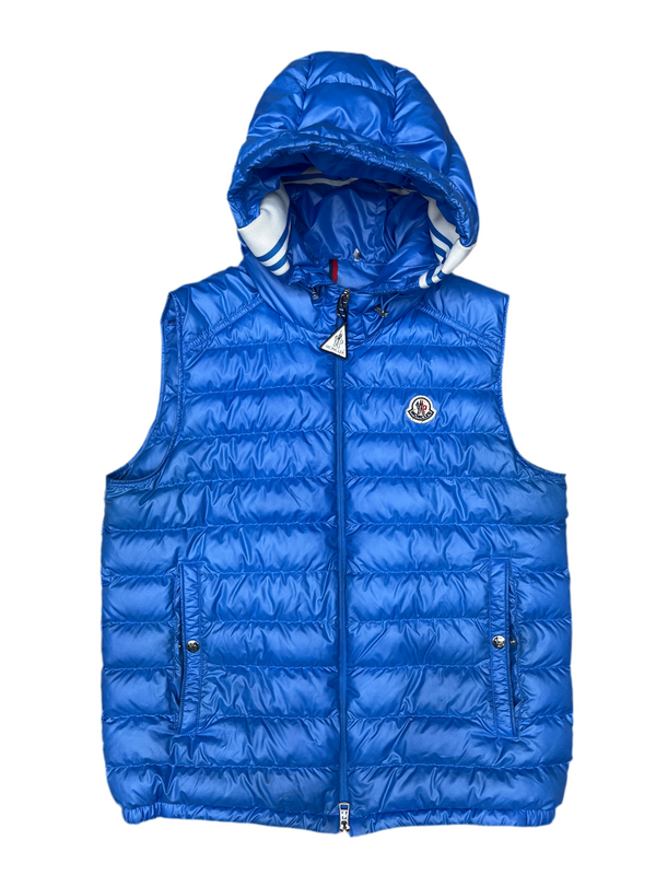 Moncler Clai Down Vest Blue