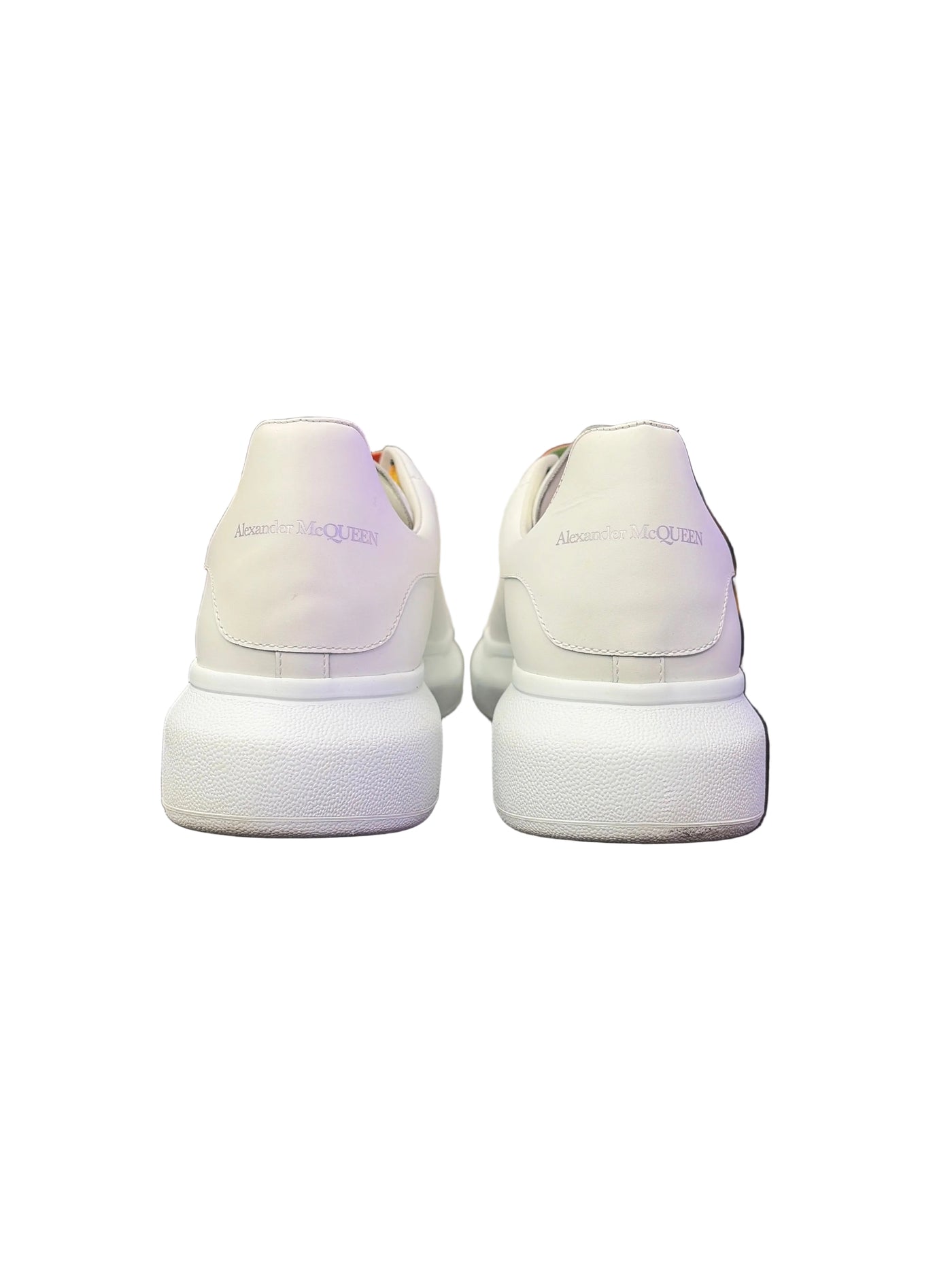 Alexander McQueen Oversized Sneaker White Colored Laces