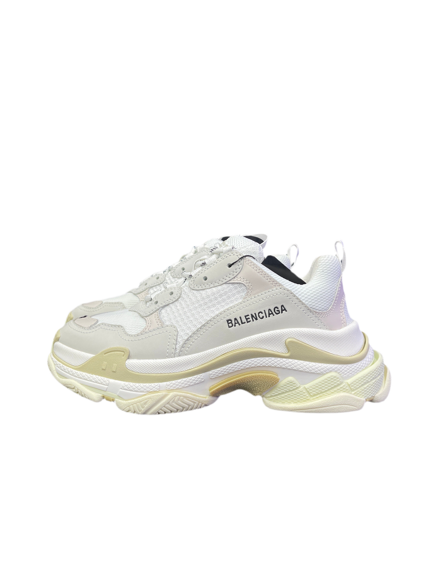 WMNS Balenciaga Triple S White Beige