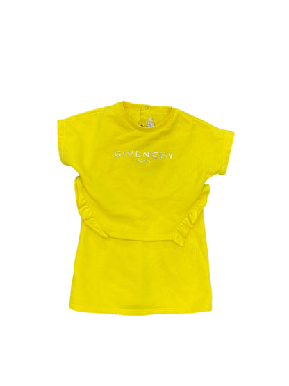 Baby Givenchy Paris Dress Yellow