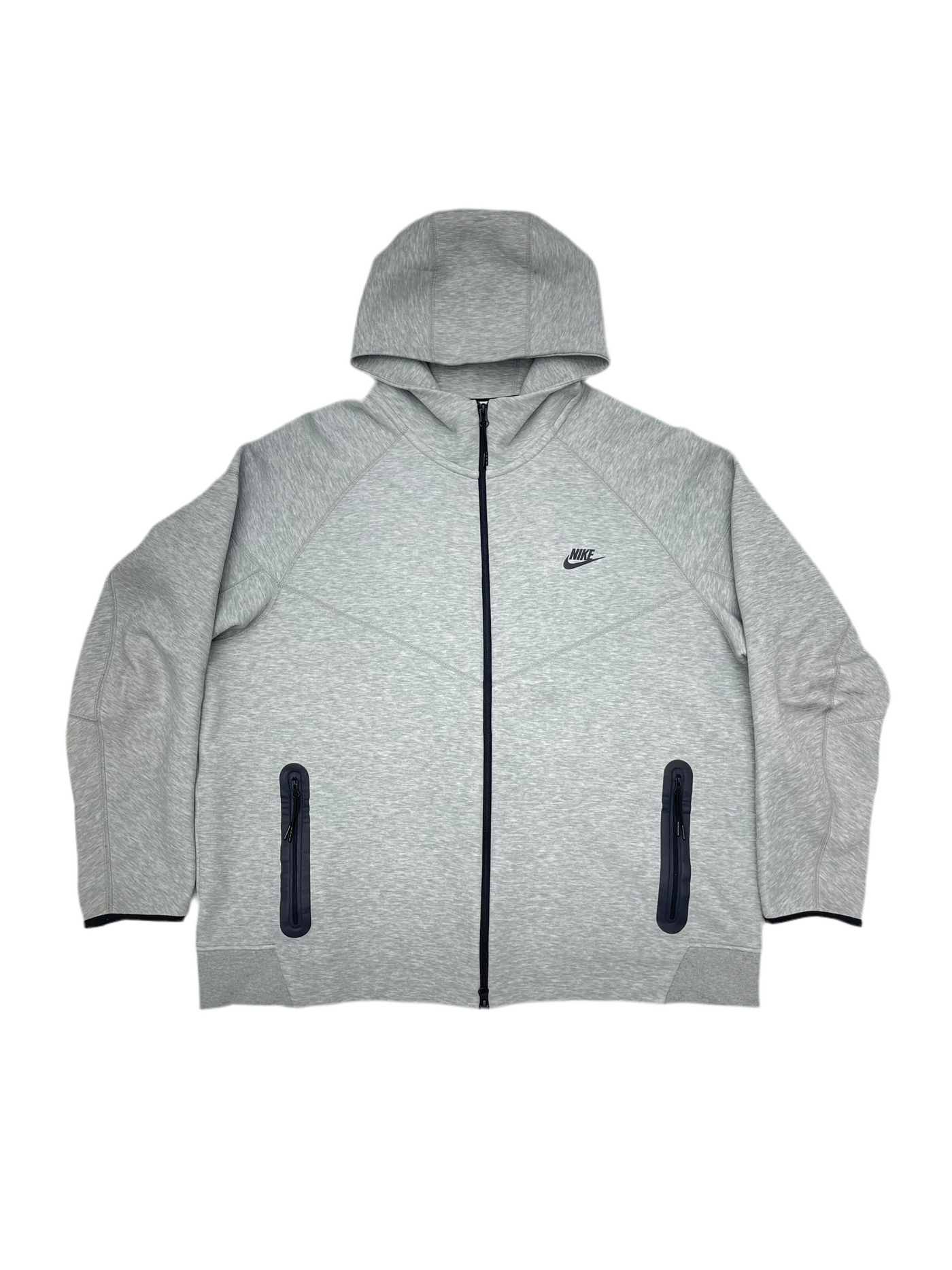 Nike Sportswear Tech Fleece Full-Zip Hoodie Heather Grey