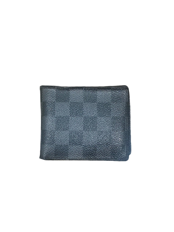 LV Multiple Wallet Damier Cobalt Black