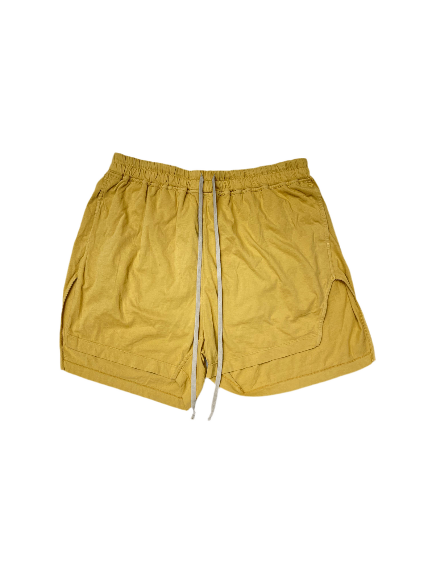 Rick Owens DRKSHDW Yellow Phleg Shorts