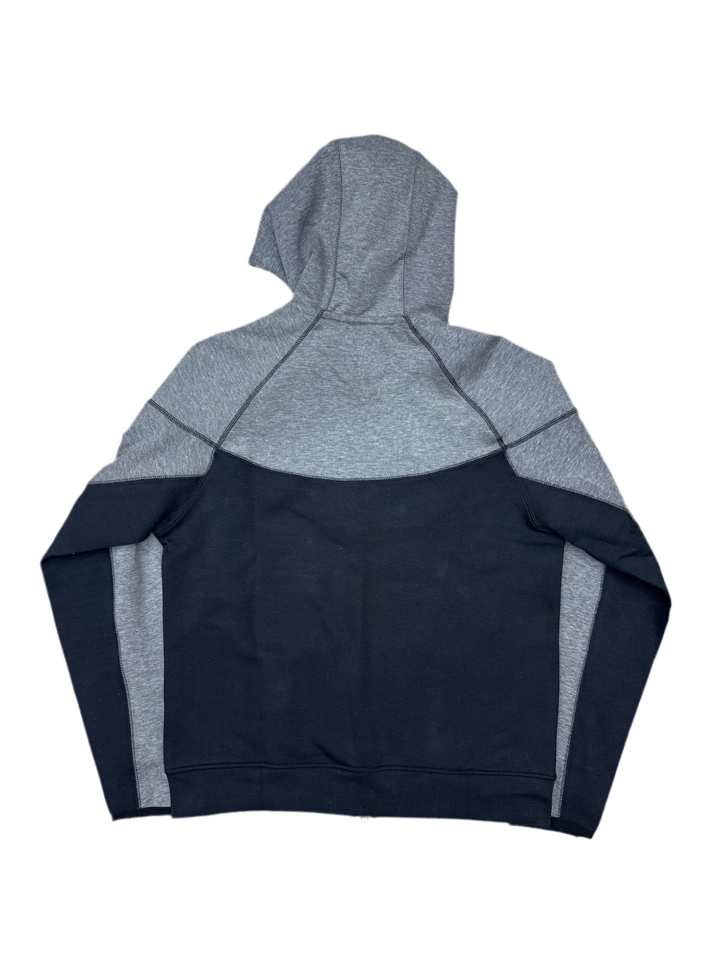 Nike Tech Fleece Grey Black Red Hoodie