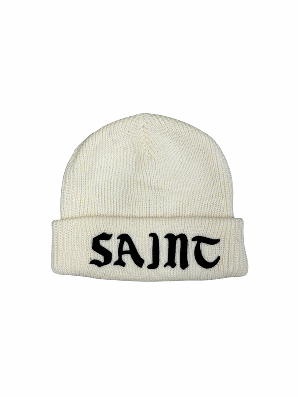 Saint Mxxxxxx Wool Beanie White