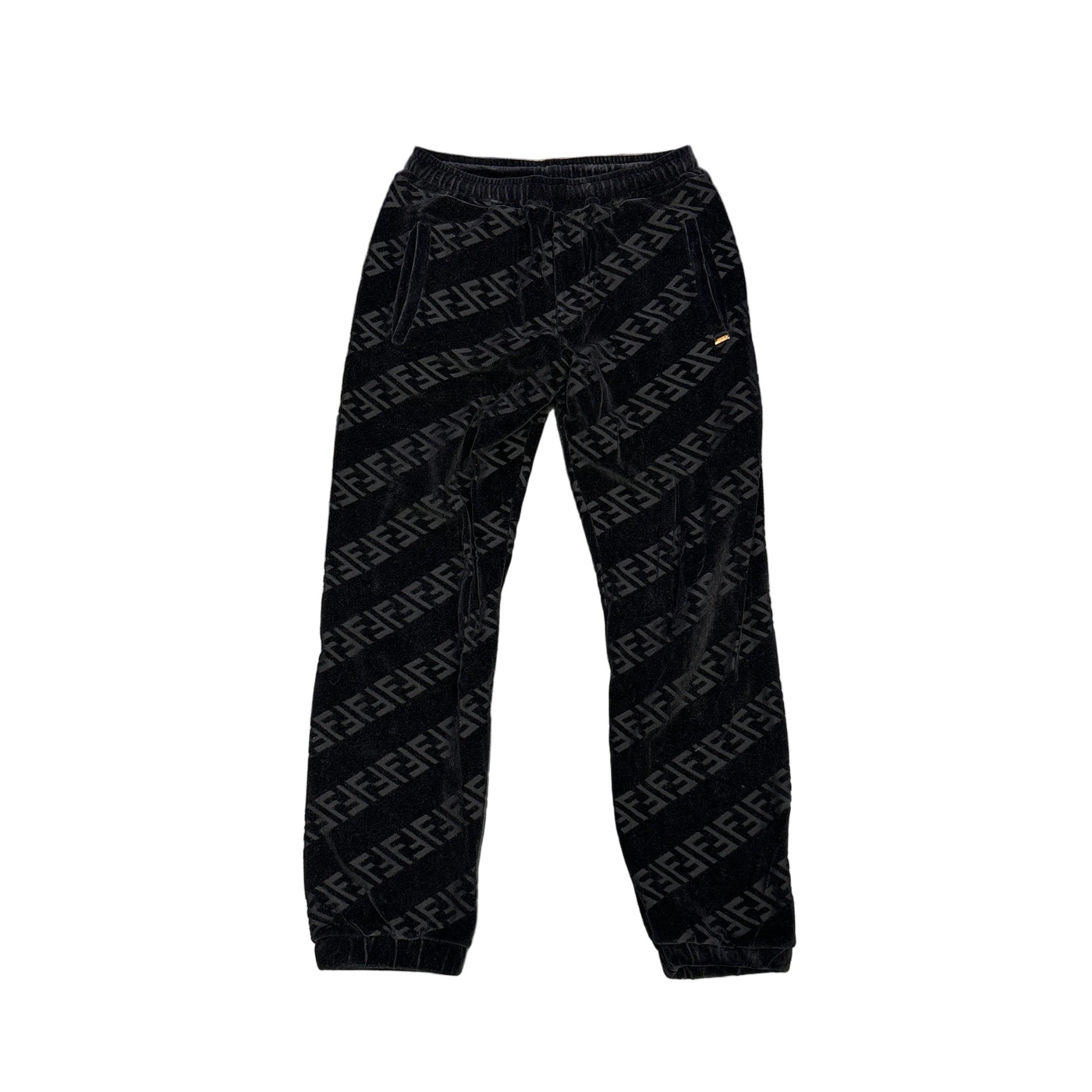 Fendi FF Logo Sweatpants Black