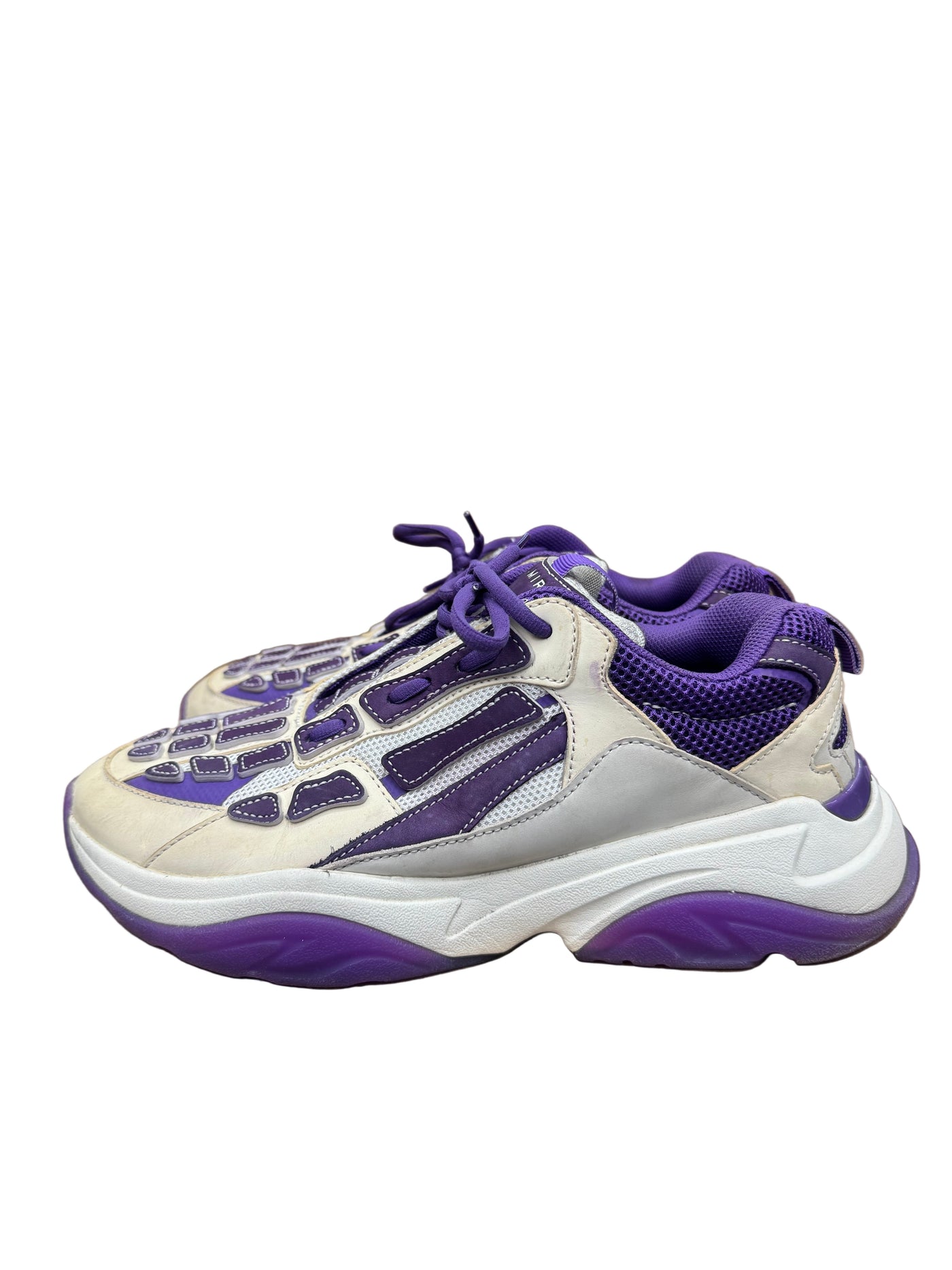 Amiri Bone Runner Purple Sneakers