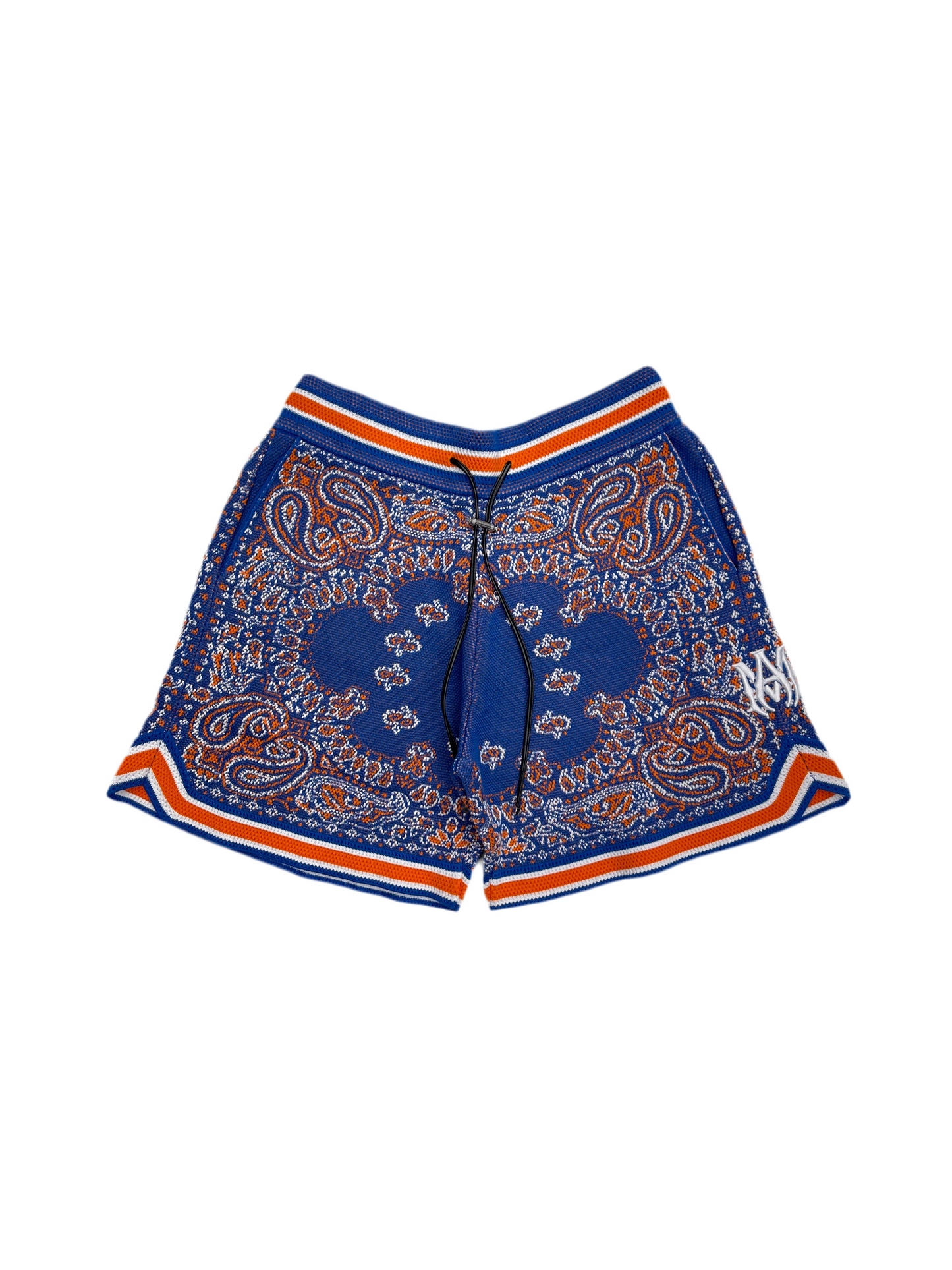Amiri Bandana NYC Exclusive Shorts Blue Orange