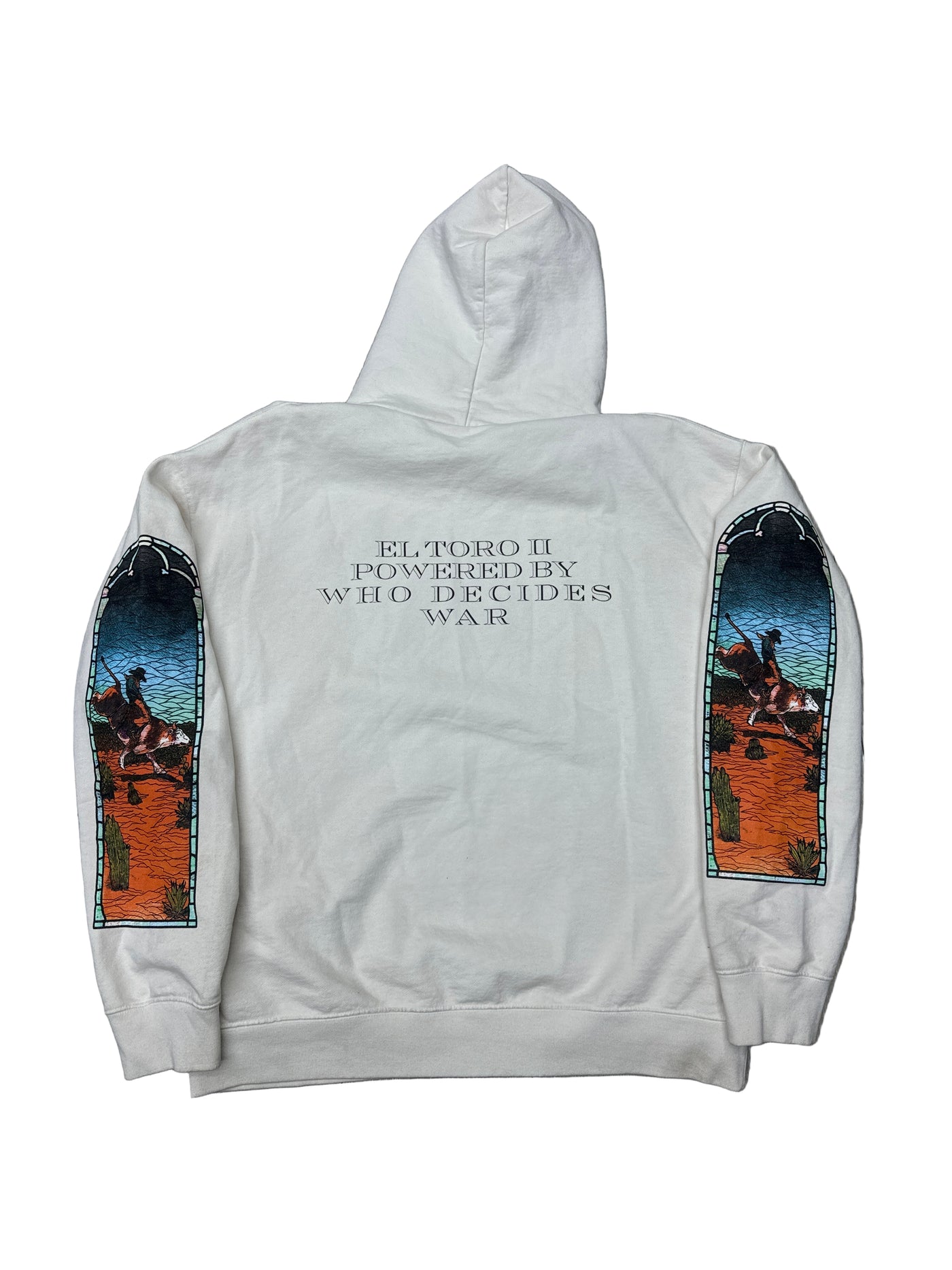 Who Decides War x EST Gee Stained Glass Hoodie