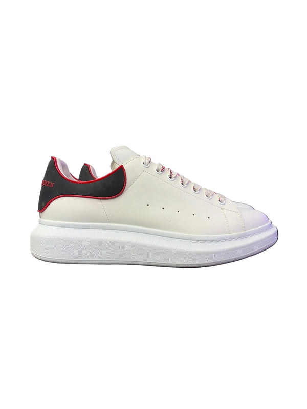 Alexander McQueen Oversized Sneaker White Black Lust Red