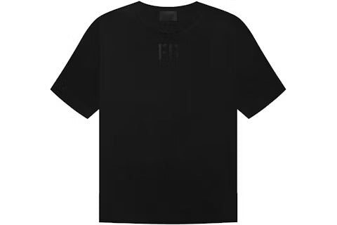 Essentials Fear of God FG Textured Velvet Logo T-Shirt Vintage Black