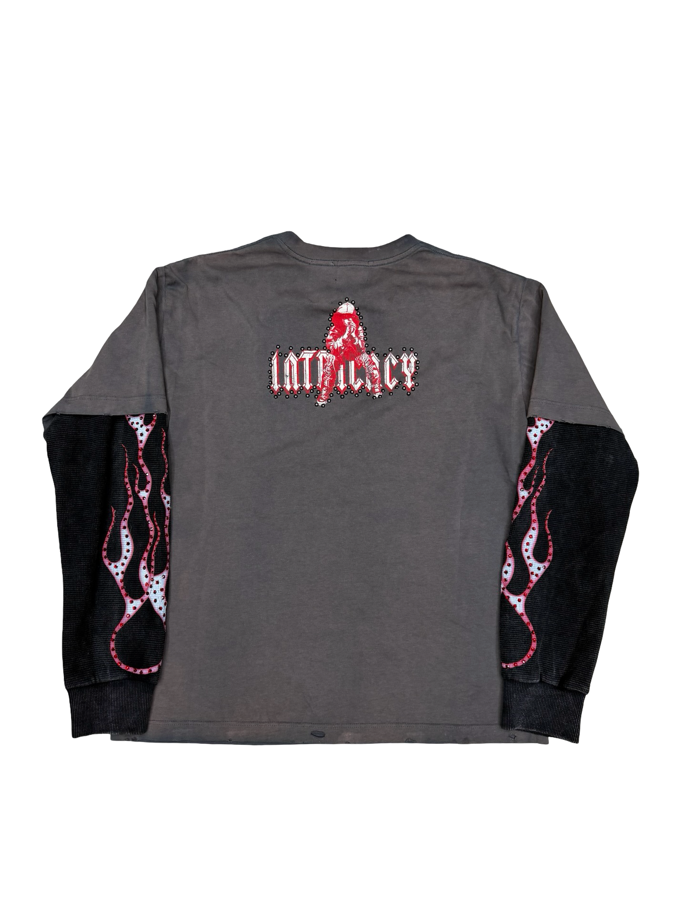 Lost Intricacy Lost Davidson L/S Thermal T-Shirt Grey