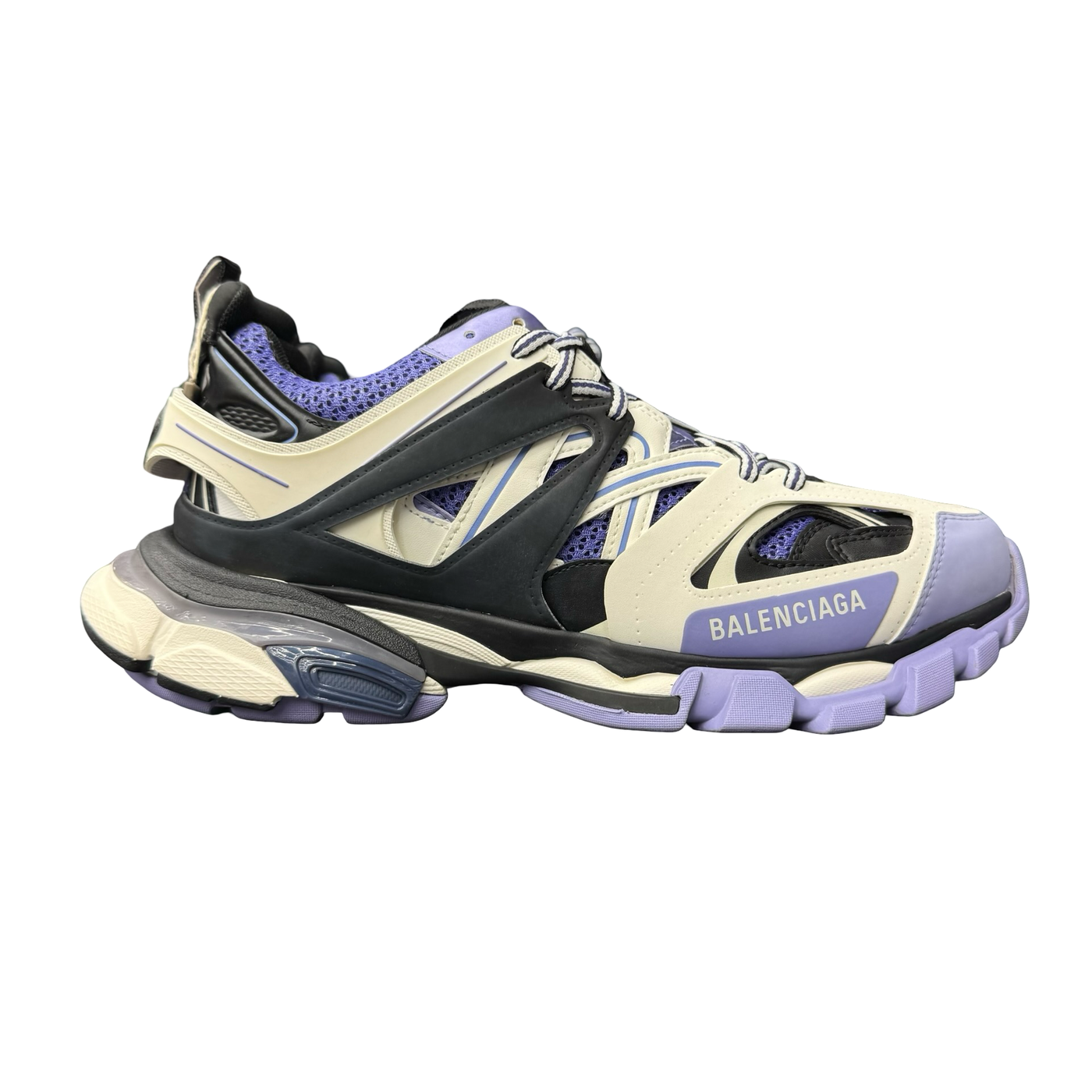 WMNS Balenciaga Track Sneakers Violet White Black