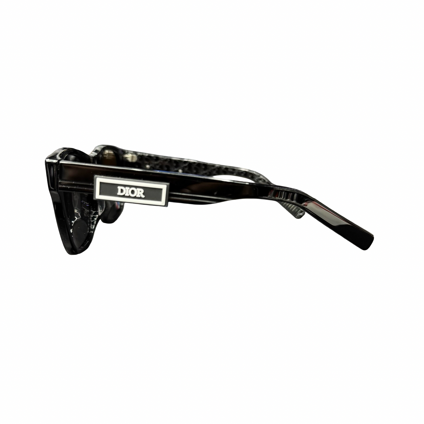 DiorB23 S2F Rectangular Sunglasses Black