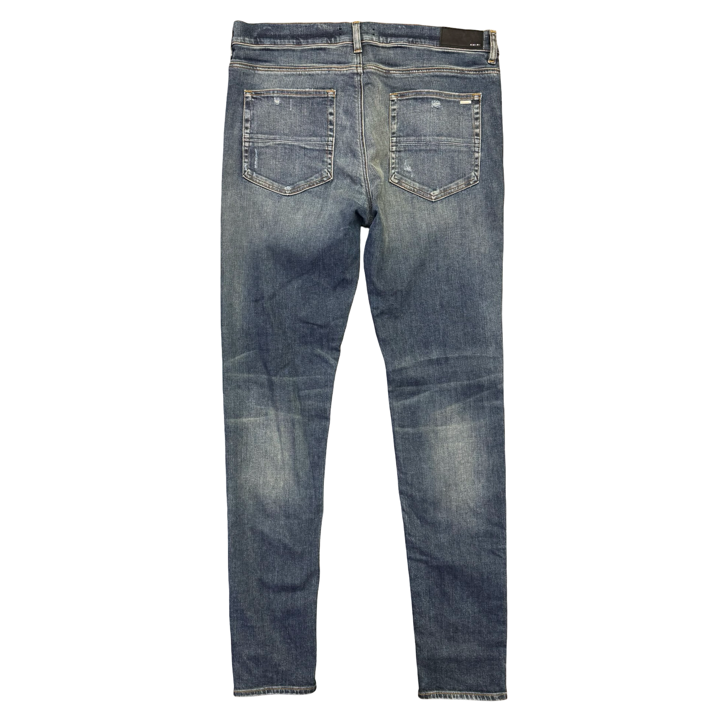 Amiri Stack Jeans Blue