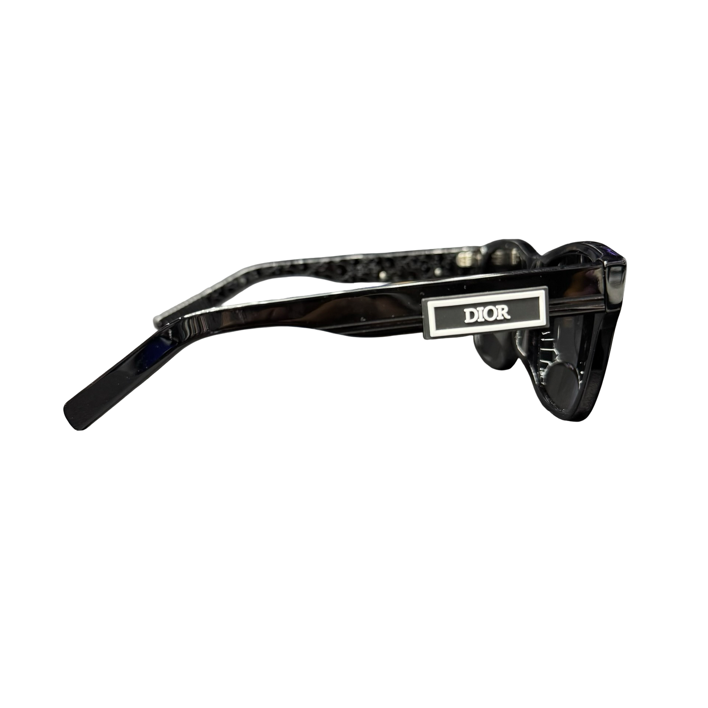 DiorB23 S2F Rectangular Sunglasses Black