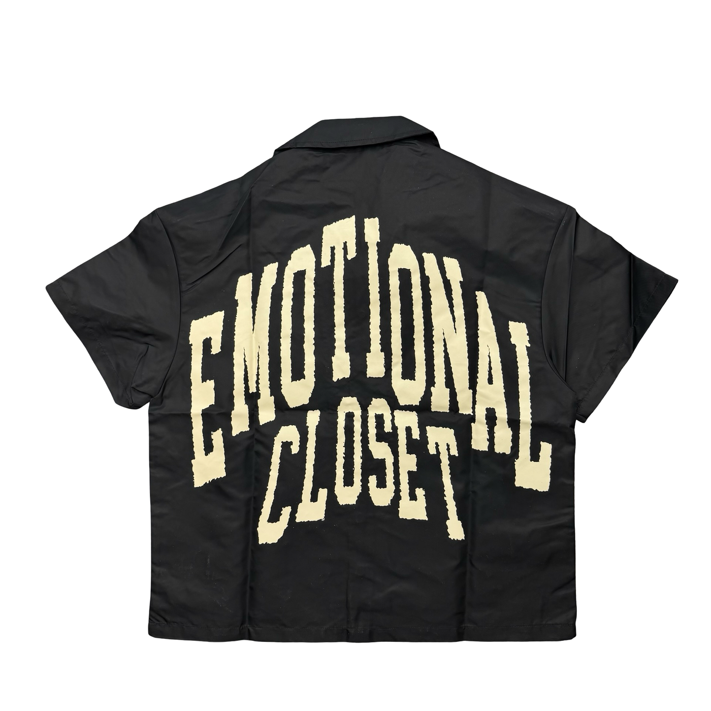 Mixed Emotions Backyard Nylon Shirt Black