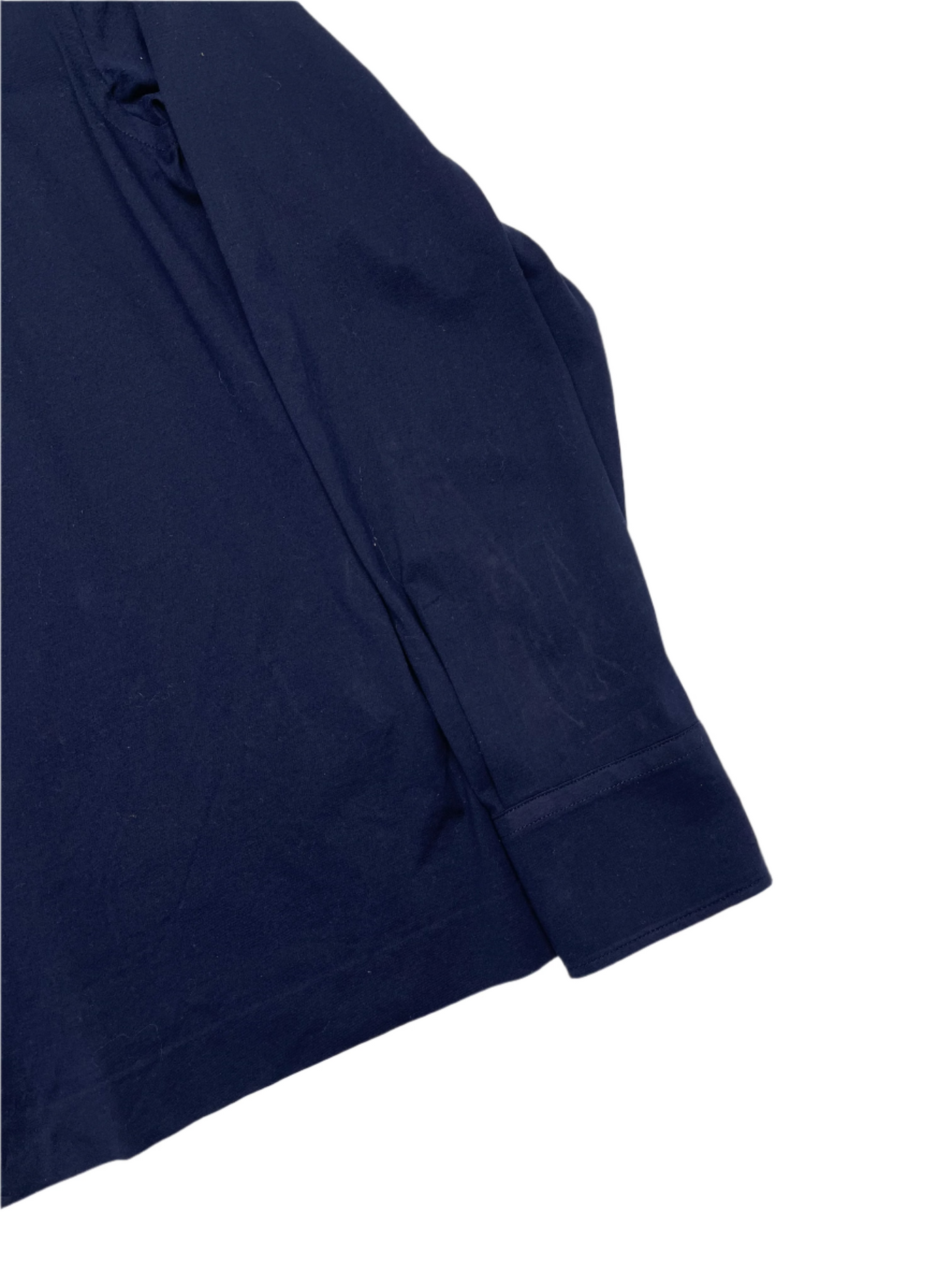 Prada L/S Polo Dress Shirt Navy Blue