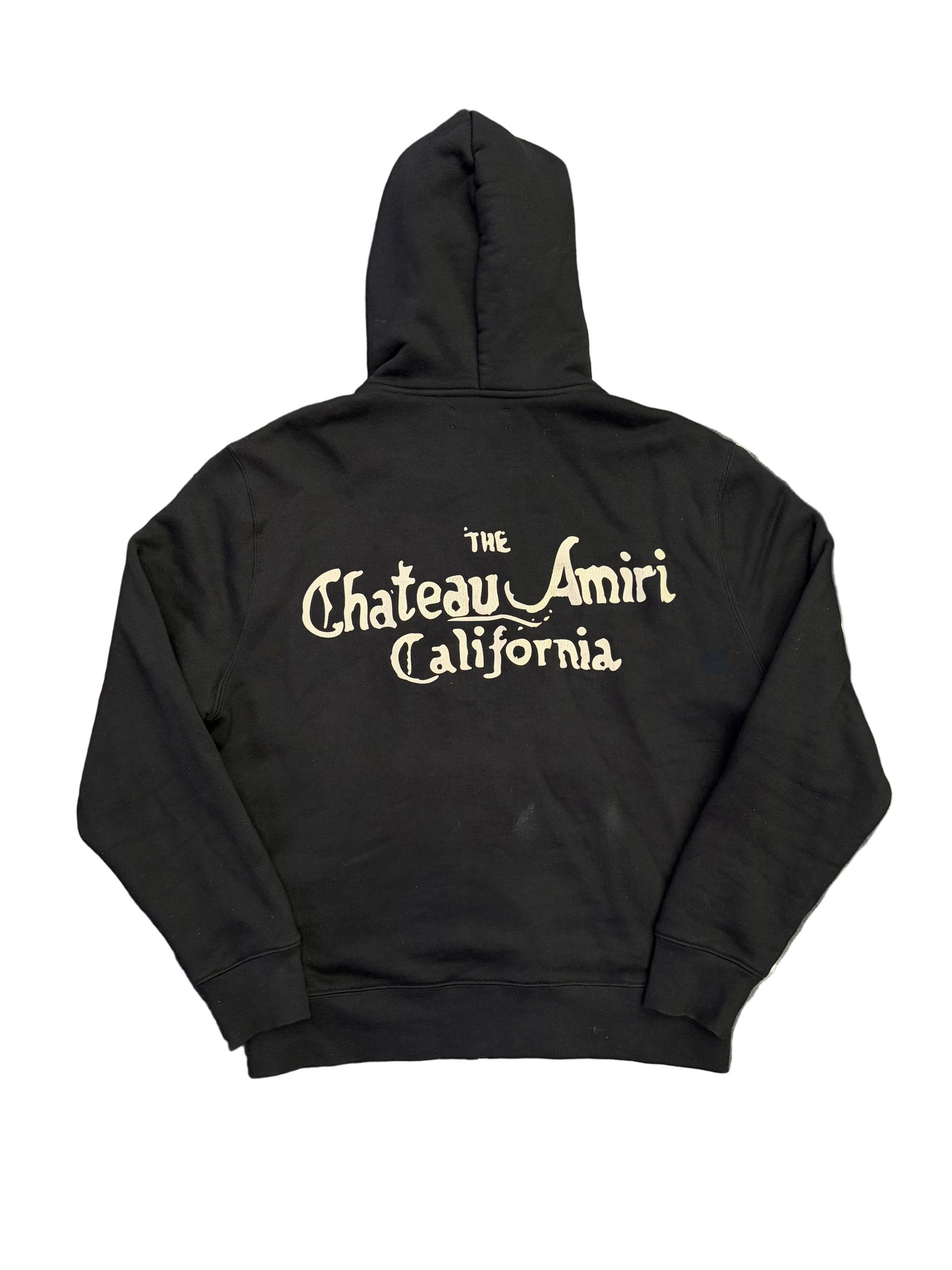 Amiri MA Chateau Zip-Up Hoodie Black