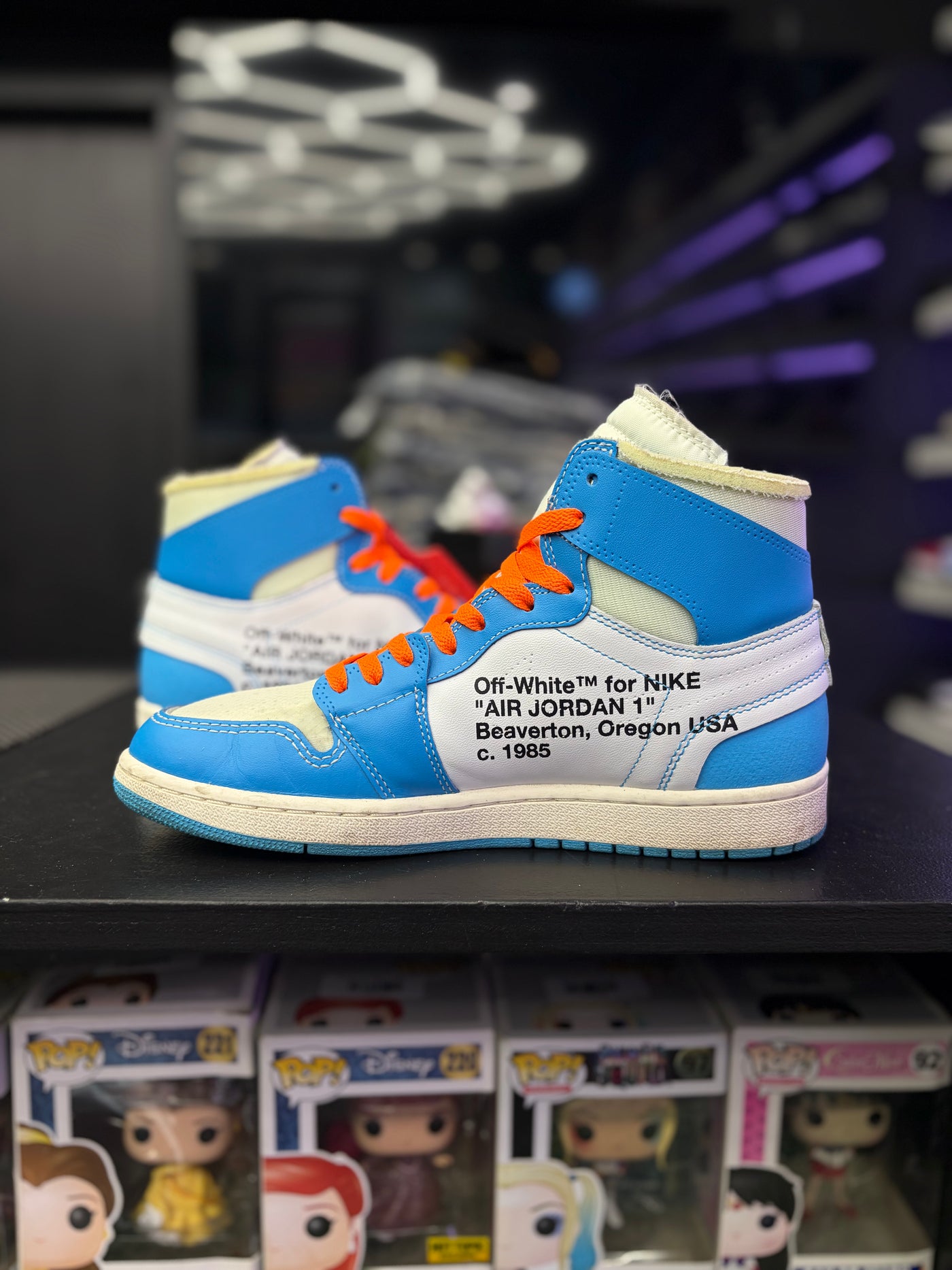 Nike Air Jordan 1 Retro x Off-White University Blue