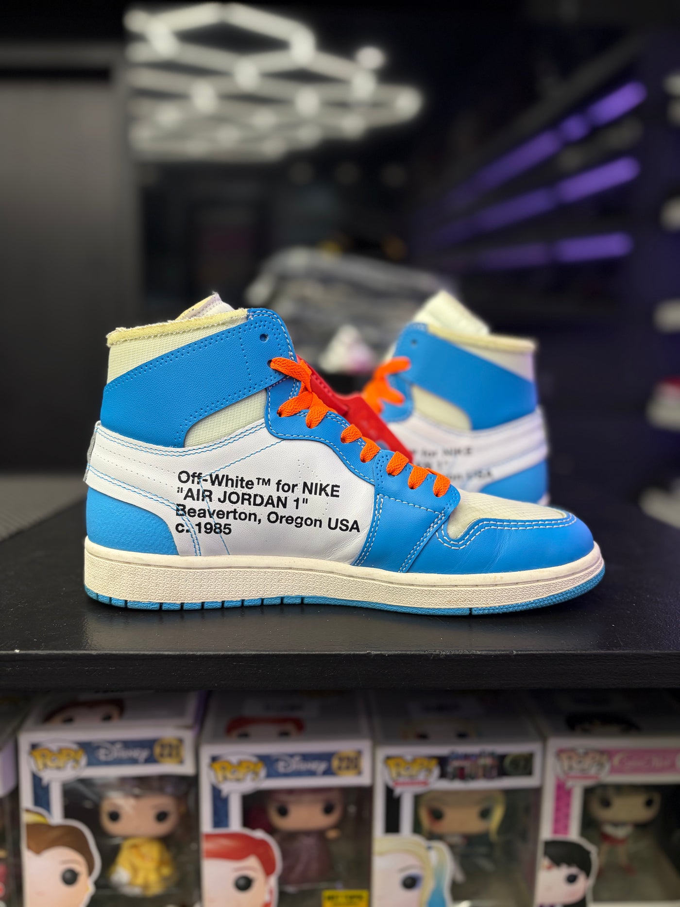 Nike Air Jordan 1 Retro x Off-White University Blue