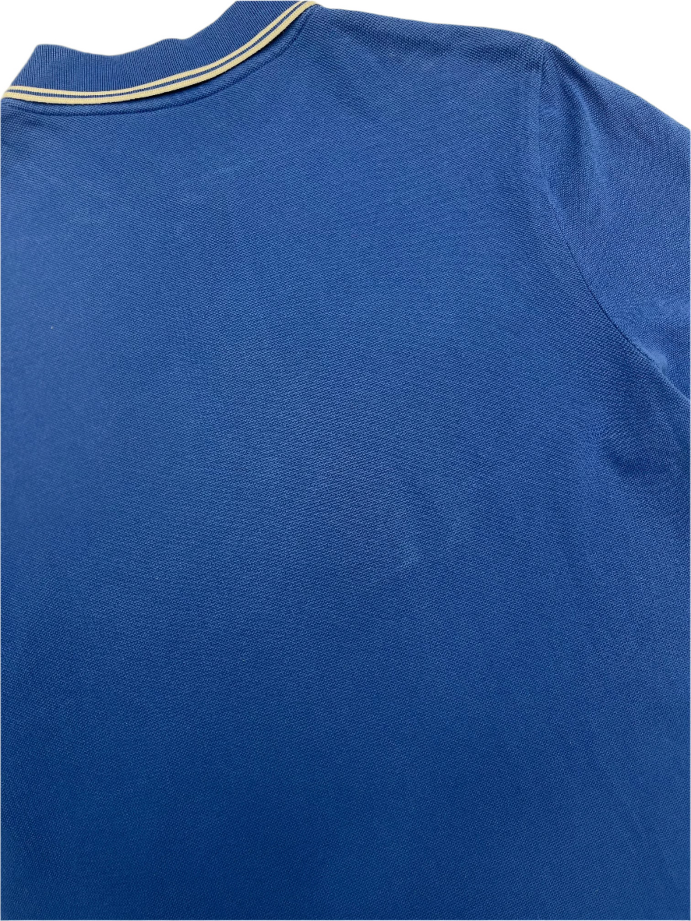 Moncler Logo Patch Cotton Piquet Polo Shirt Light Blue