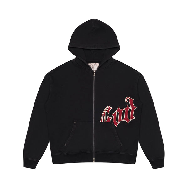 GodSpeed OG Logo V2 Black & Red Hoodie
