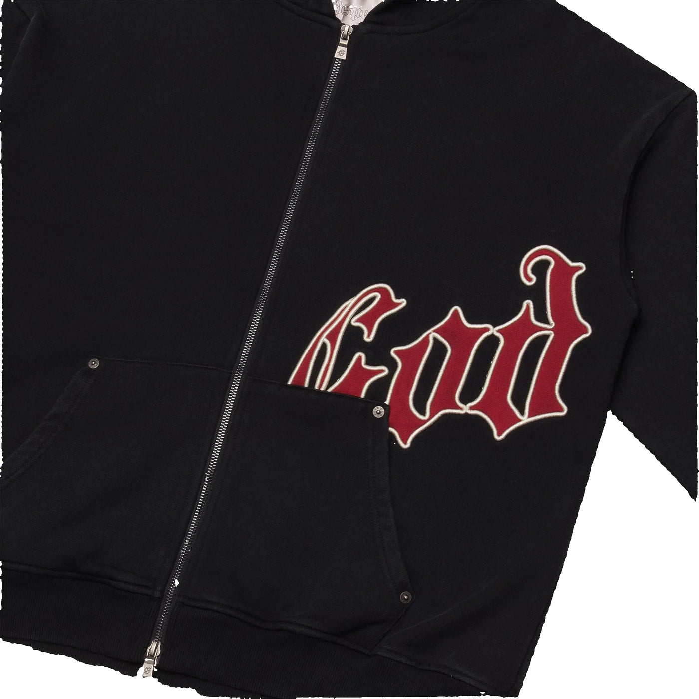 GodSpeed OG Logo V2 Black & Red Hoodie