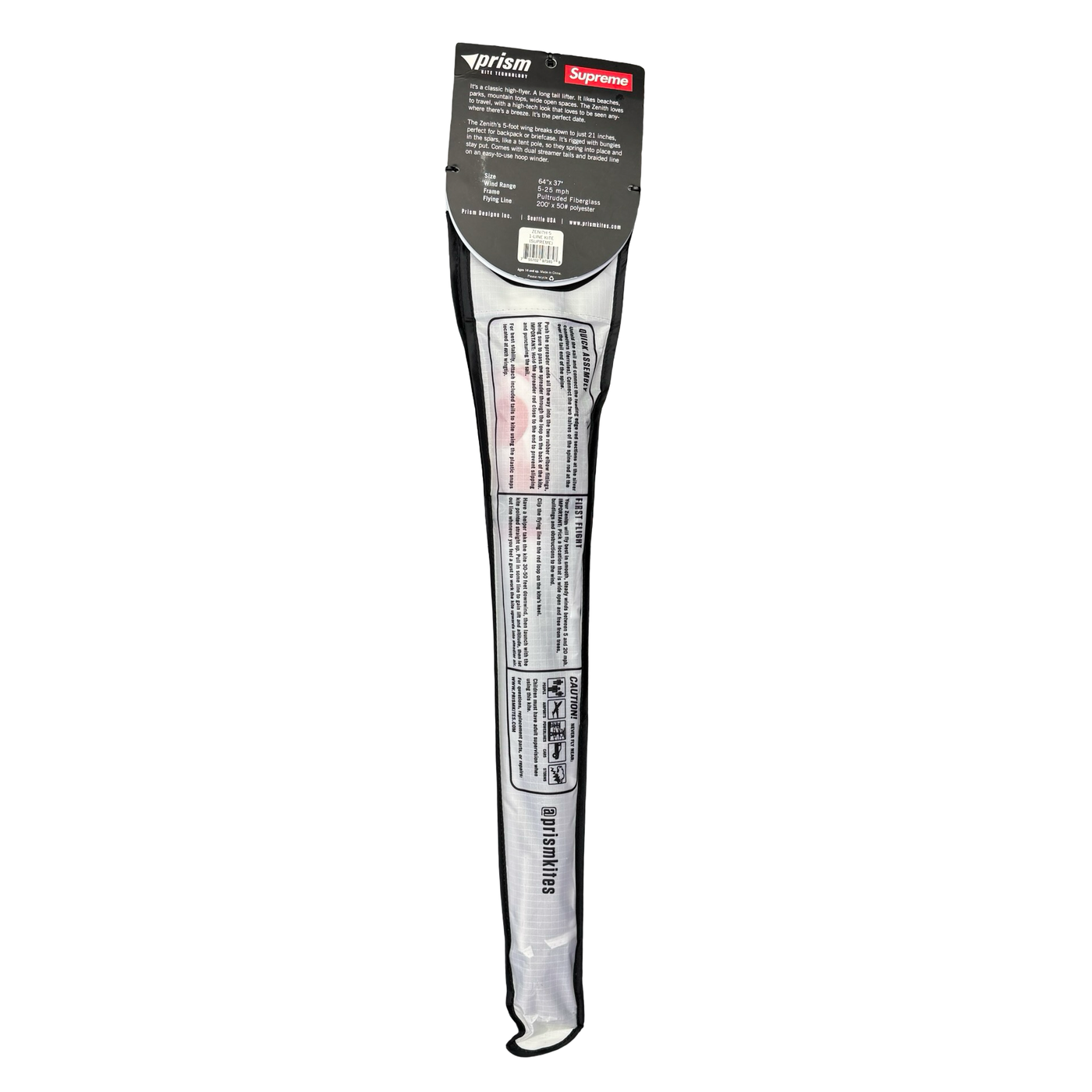 SS21 Supreme Prism Zenith 5 Kite Silver
