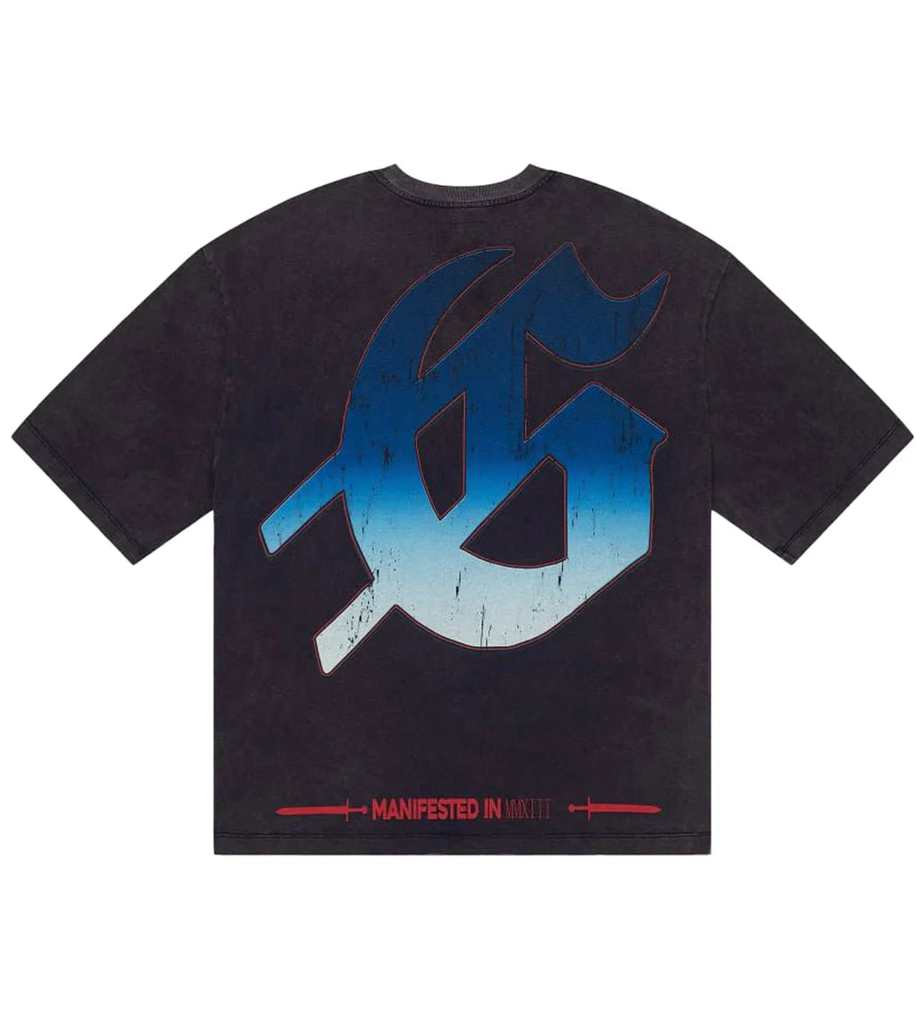 Godspeed Endzone T-Shirt Navy Wash