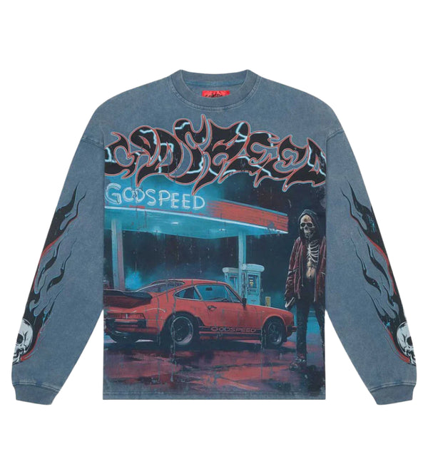 Godspeed Pitstop L/S Blue
