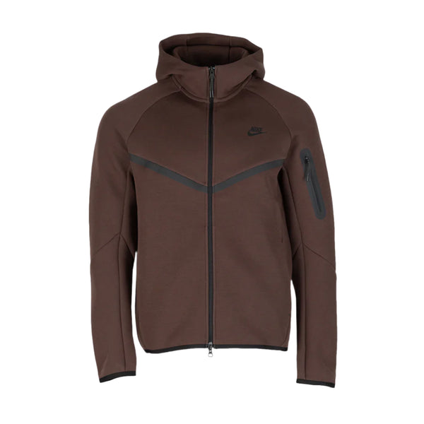 Nike Tech Fleece Full-Zip Windrunner Hoodie Brown