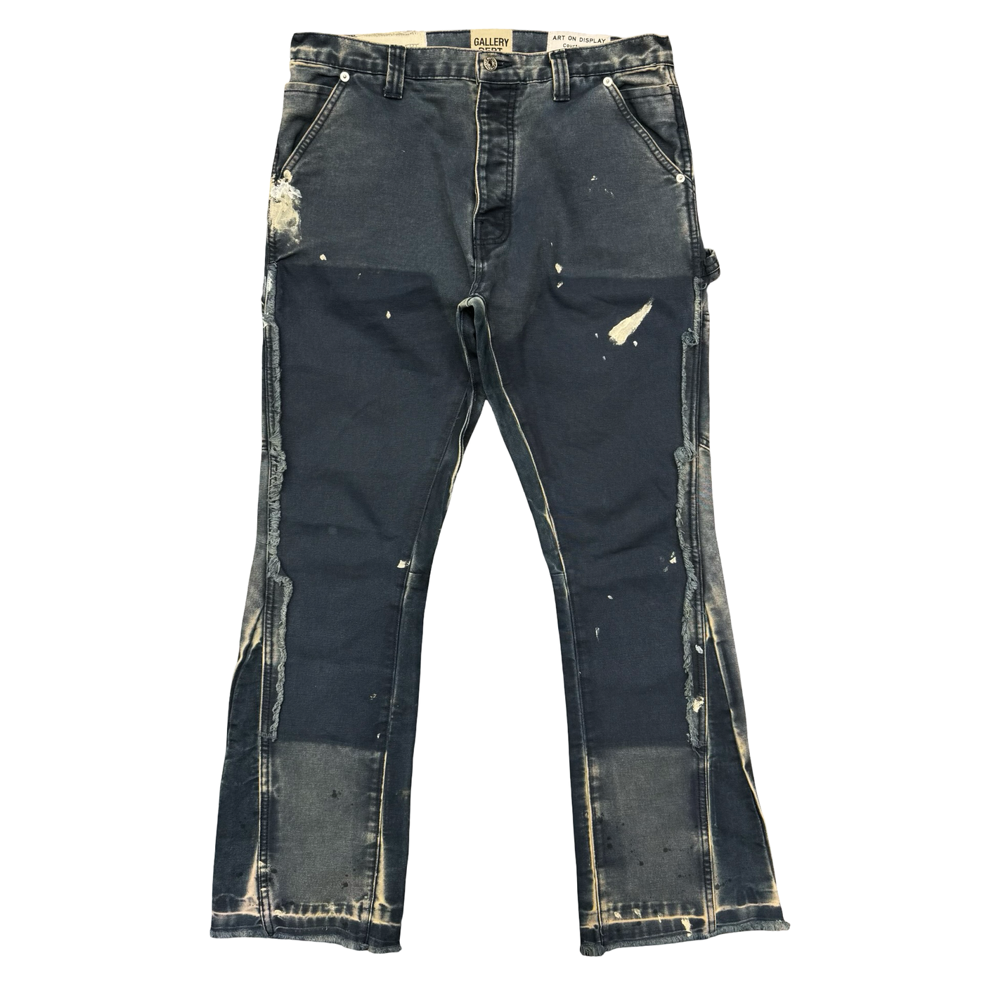 Gallery Dept Carpenter Paint Splatter Jeans Navy